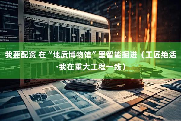 我要配资 在“地质博物馆”里智能掘进(工匠绝活·我在重大工程一线)